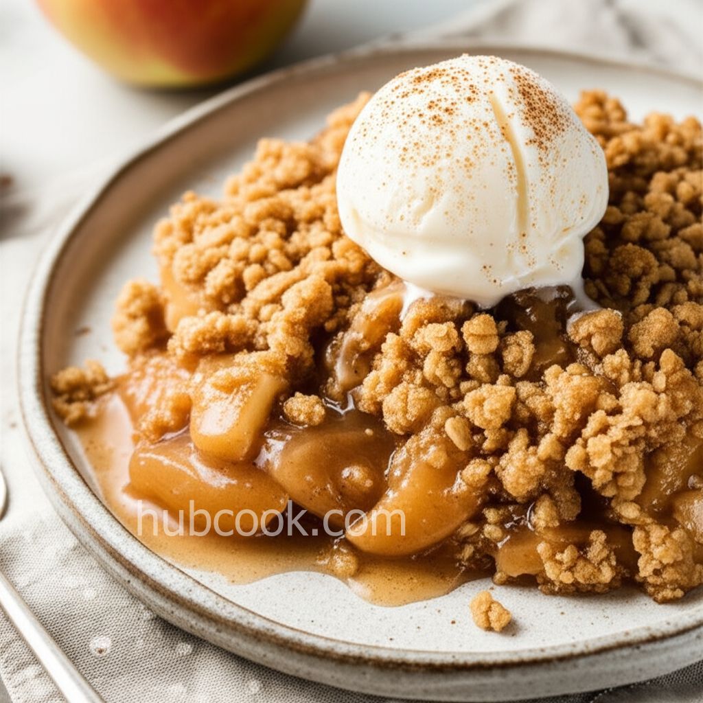 Moist Apple Crisp