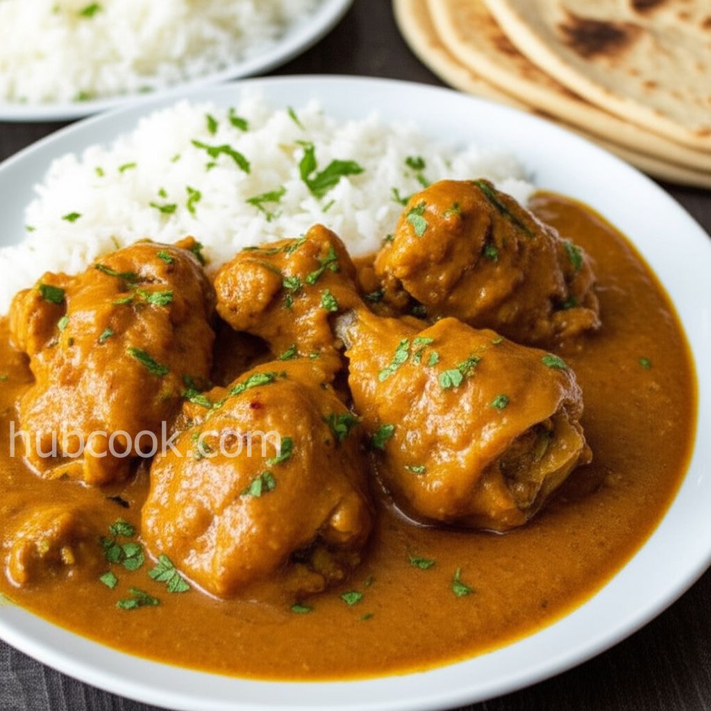 Punjabi Chicken in Thick Gravy