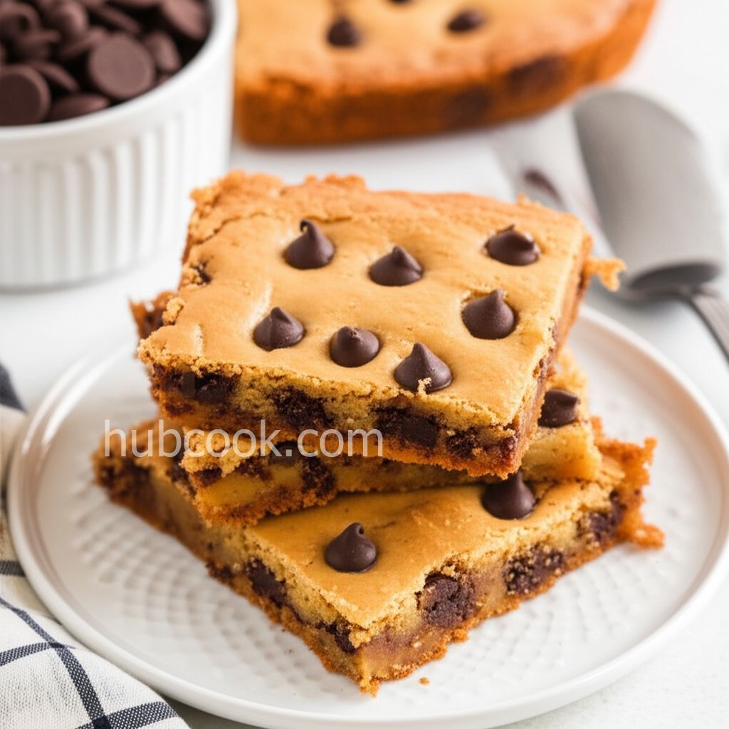 Quick Chocolate Chip Cookie Cake