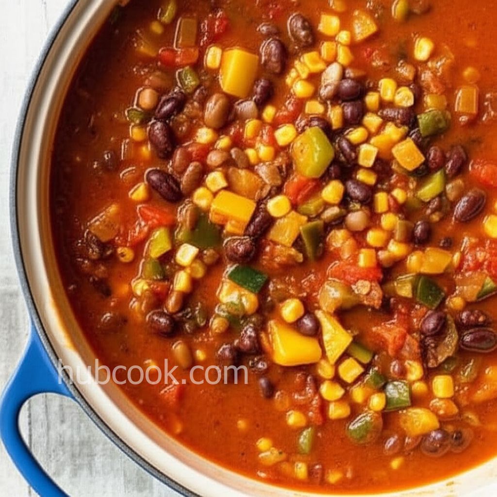 Rainbow Veggie Chili