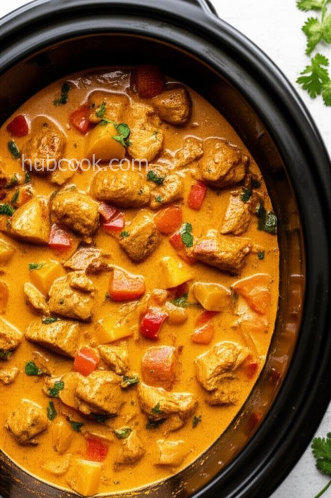 Slow Cooker Chicken Massaman Curry