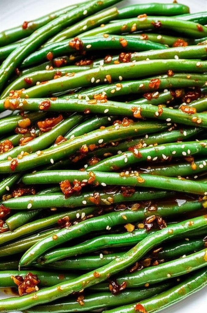 Spicy Szechuan Green Beans