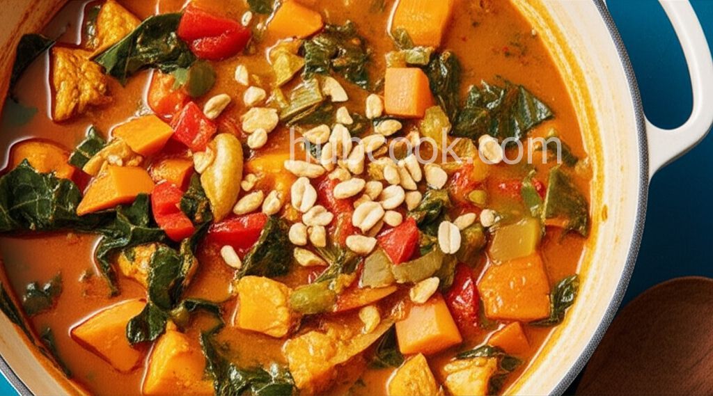 West African-Style Peanut Stew with Chicken