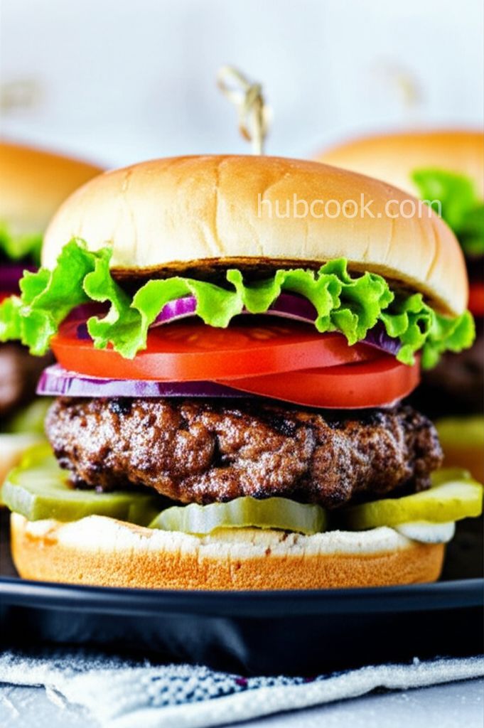Zesty Black & Blue Burger