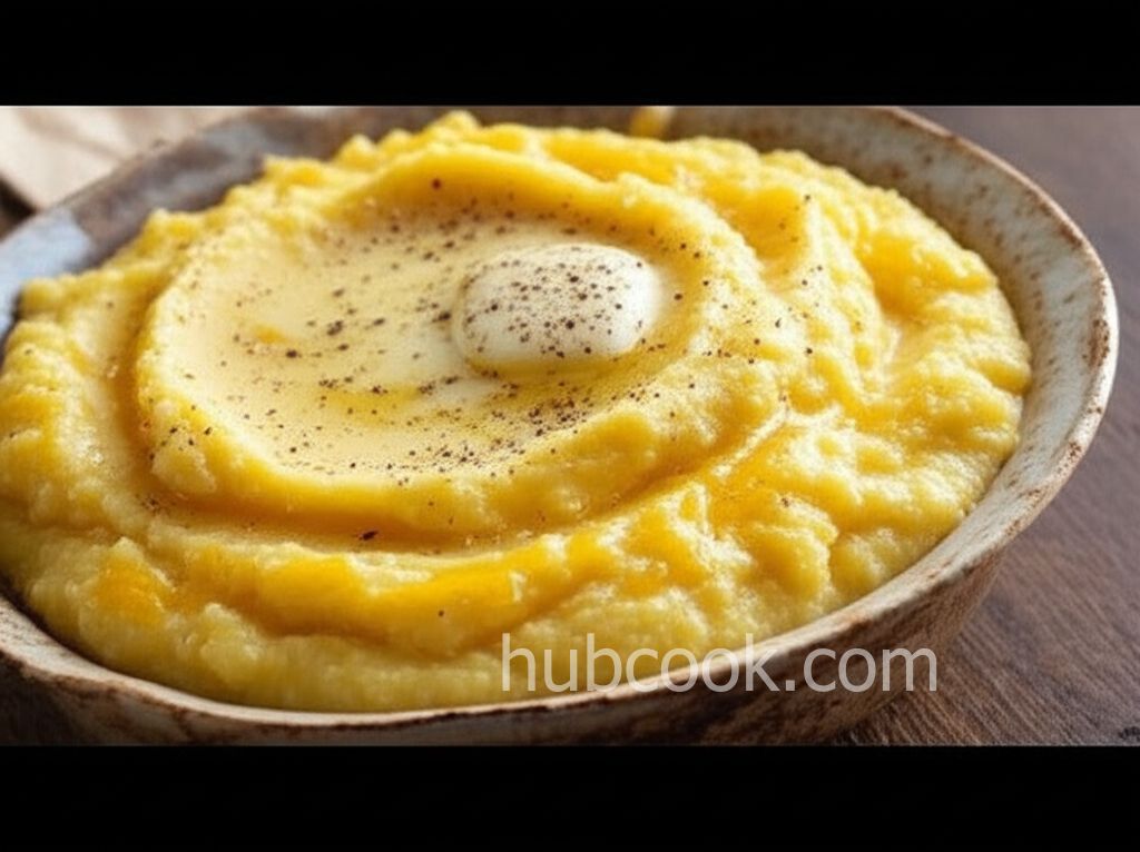 Cheesy Polenta