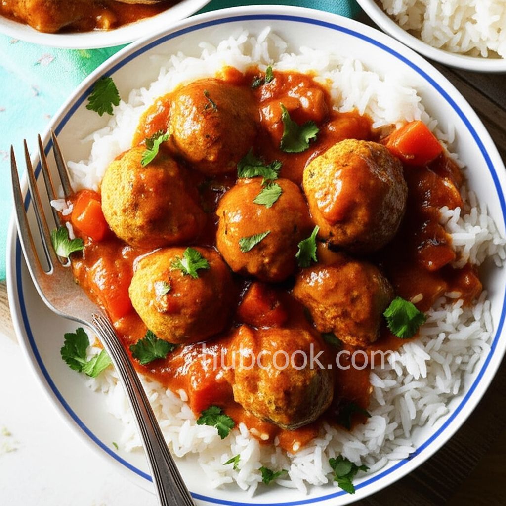 Easy Vegetarian Kofta Curry