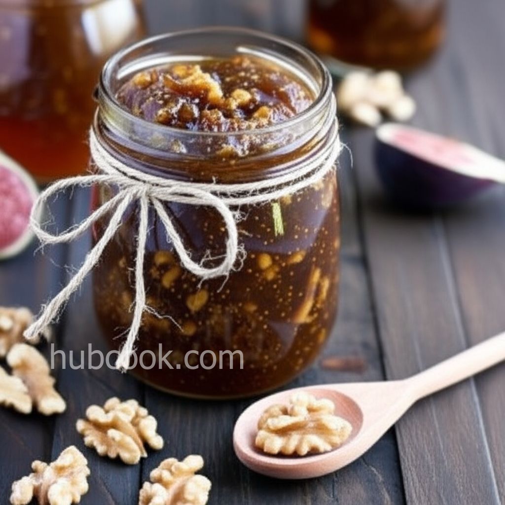 Fig and Honey Jam with Walnuts