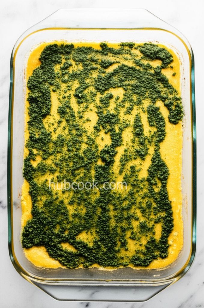 Pesto Polenta Lasagna