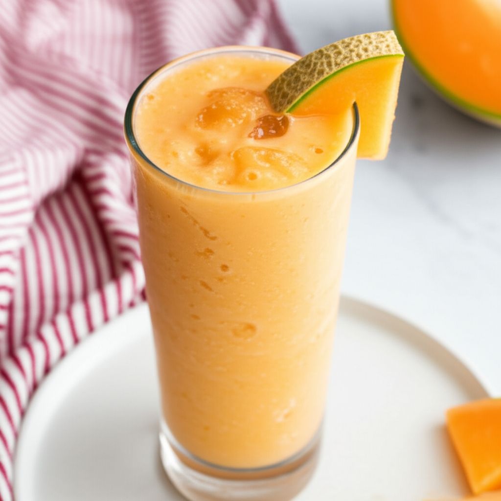 Simple Cantaloupe Smoothie