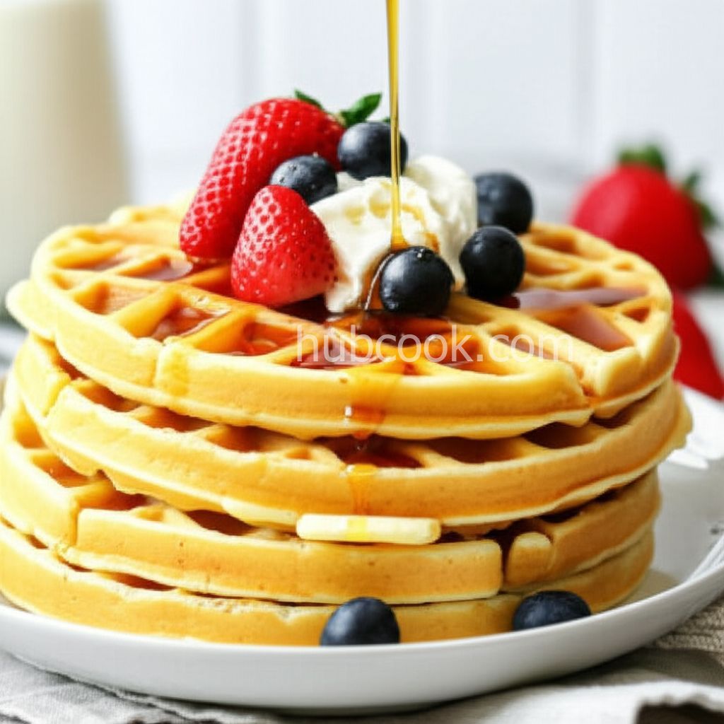 Sour Cream Waffles