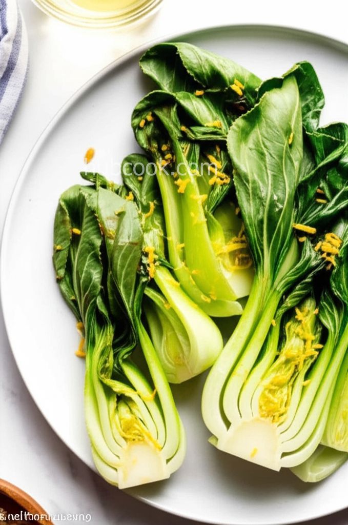 Spicy Bok Choy in Garlic Sauce