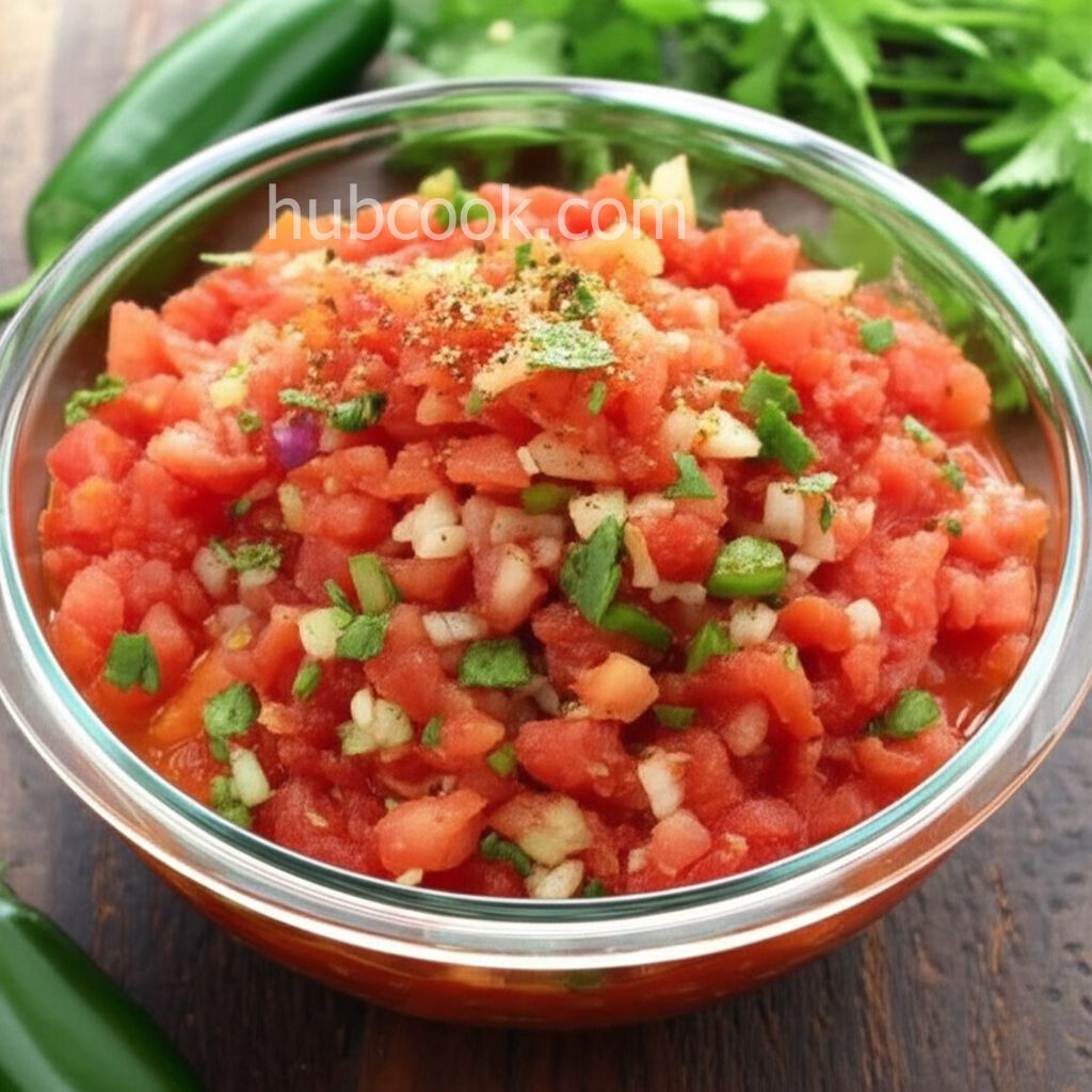 Spicy Fresh Tomato Salsa