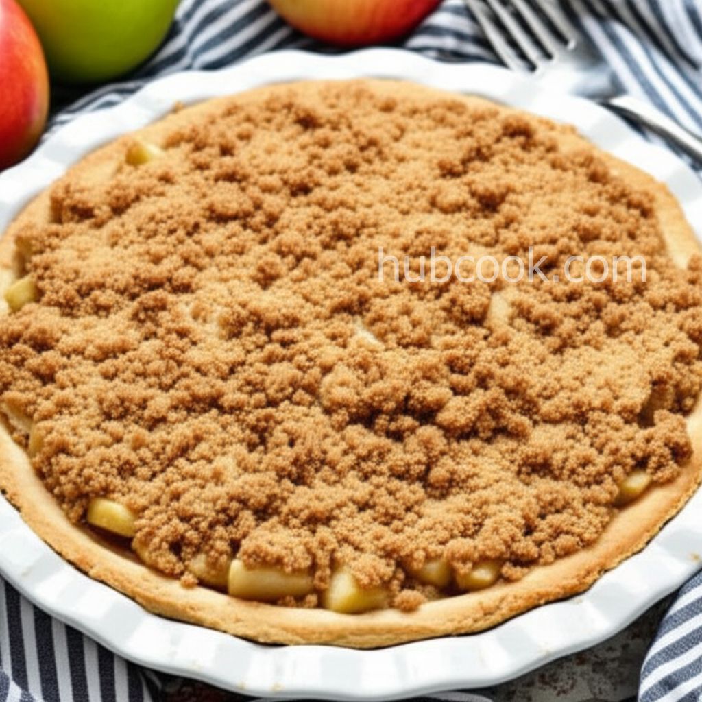 Easy Swedish Apple Pie