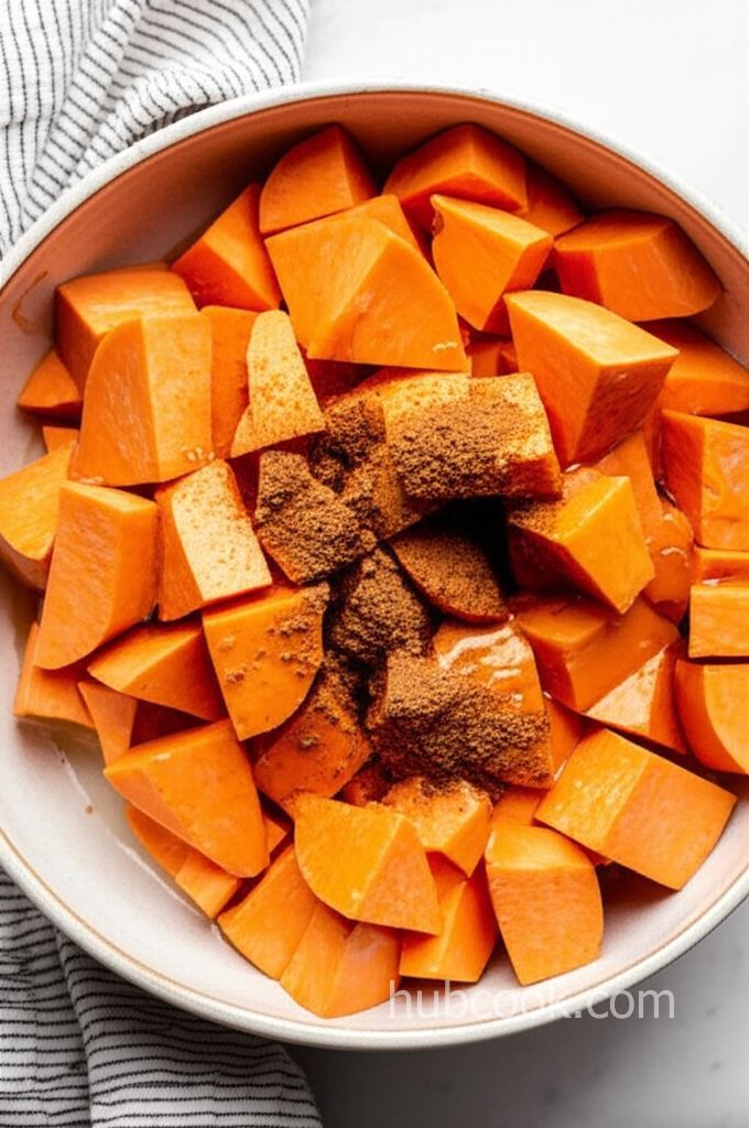Honey Roasted Sweet Potatoes