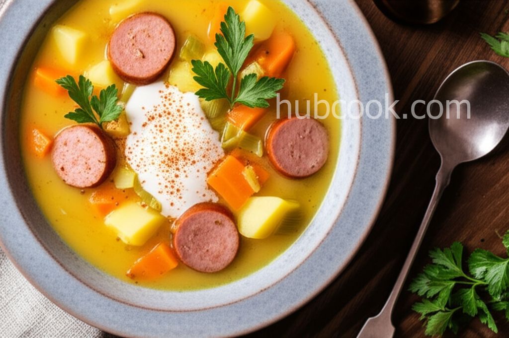 Kartoffelsuppe nach Bayrischer Art (Bavarian Potato Soup)