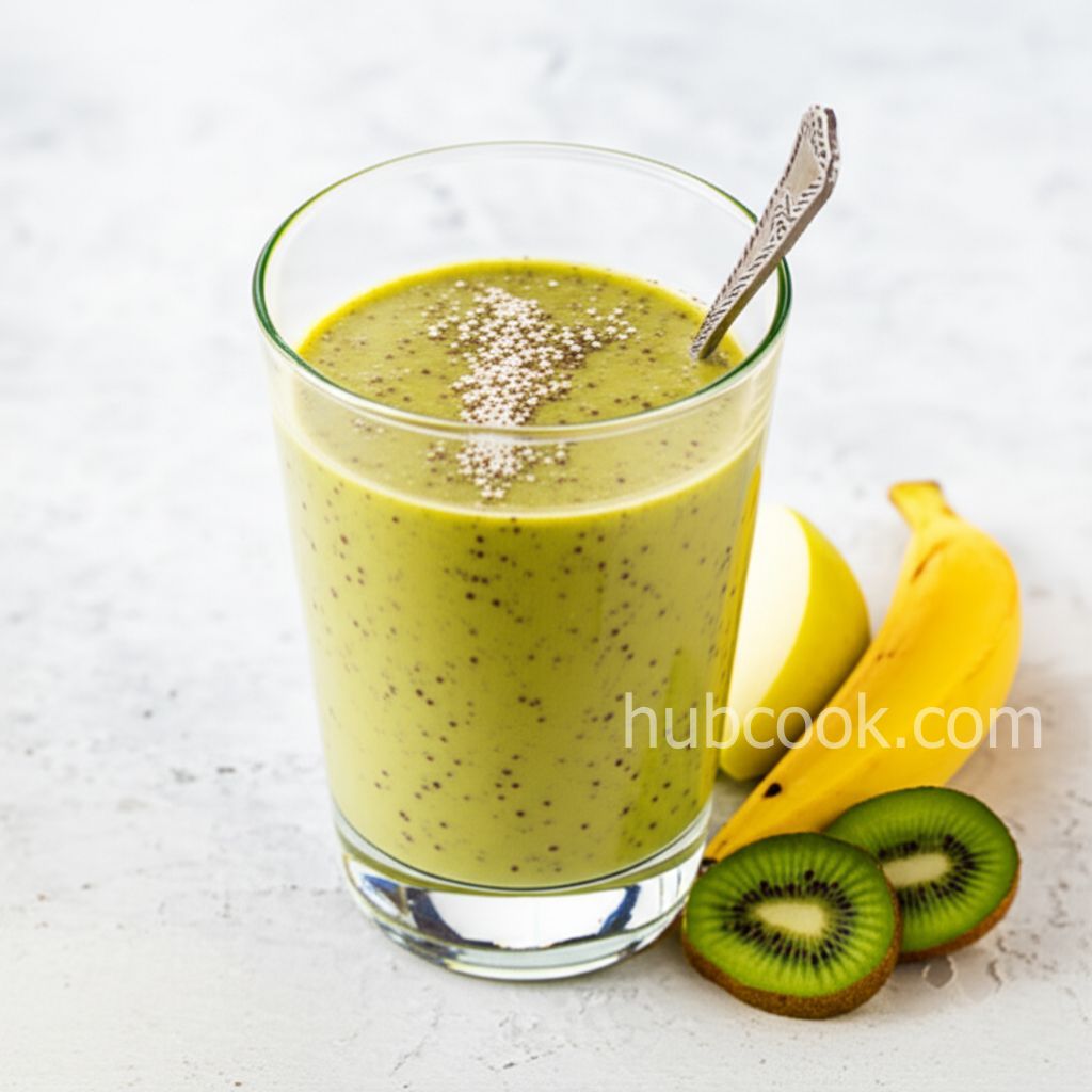 Kiwi Banana Apple Smoothie