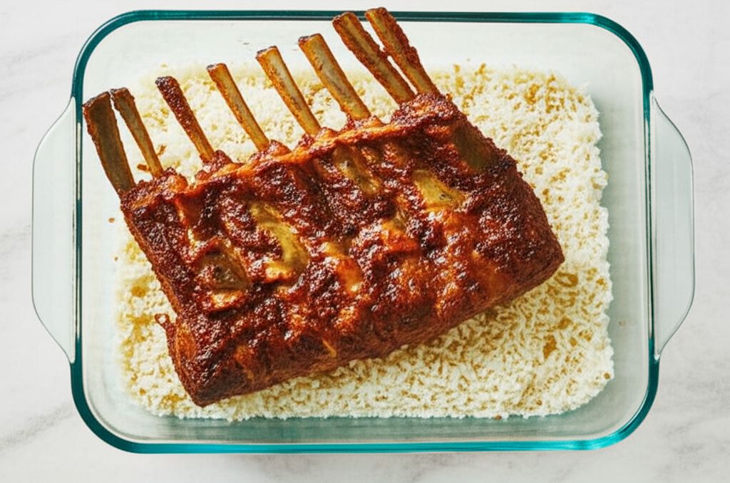 Lamb Ribs with Honey and Wine