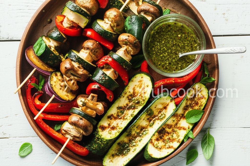 Marinated Barbequed Vegetables