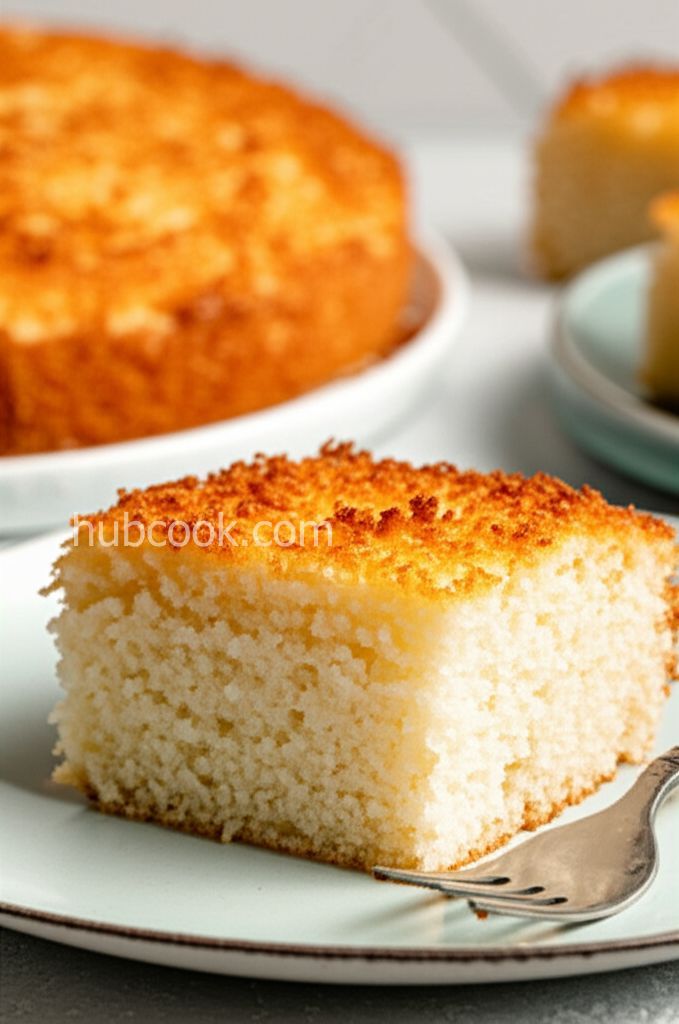 Simple Coconut Cake