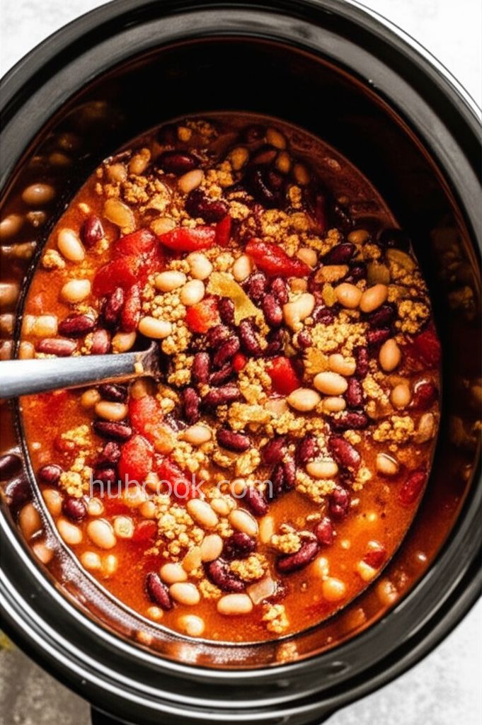 Slow Cooker Turkey Chili