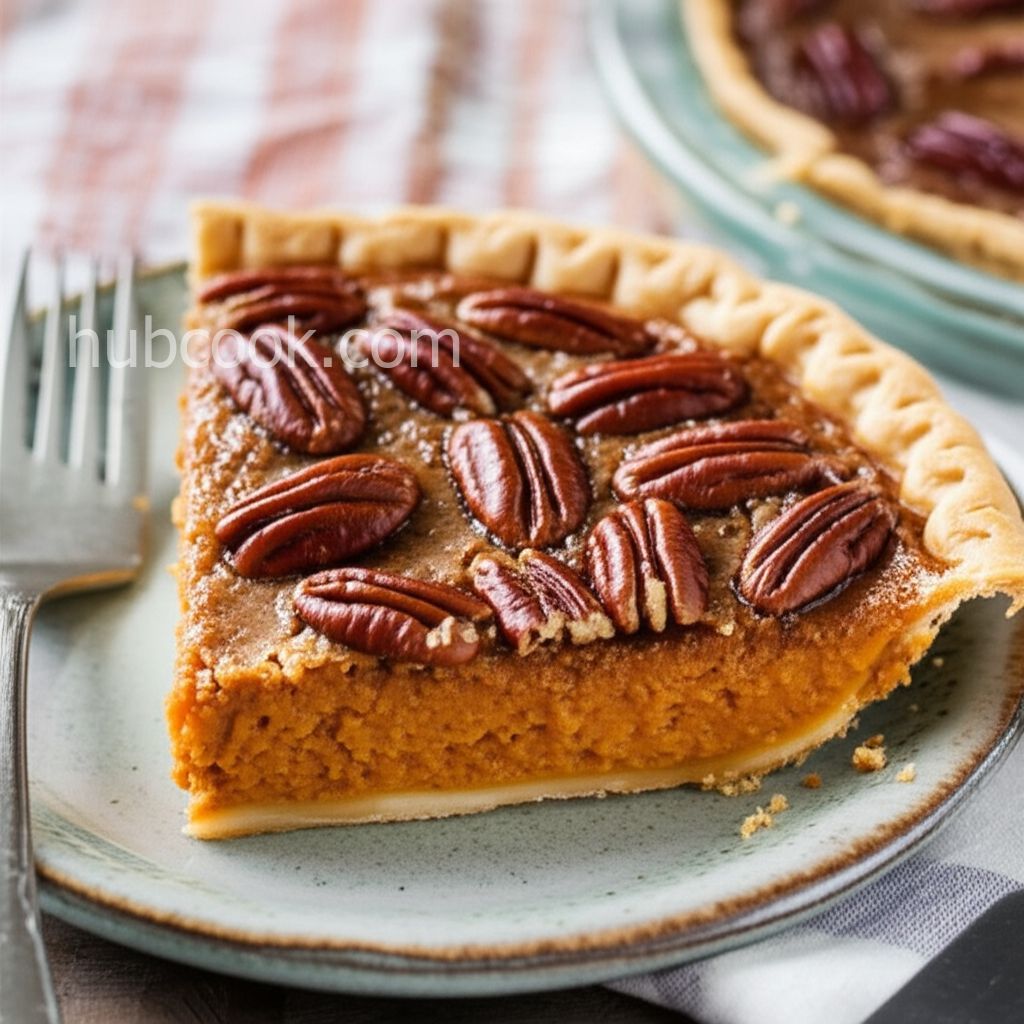 Sweet Potato Pecan Pie
