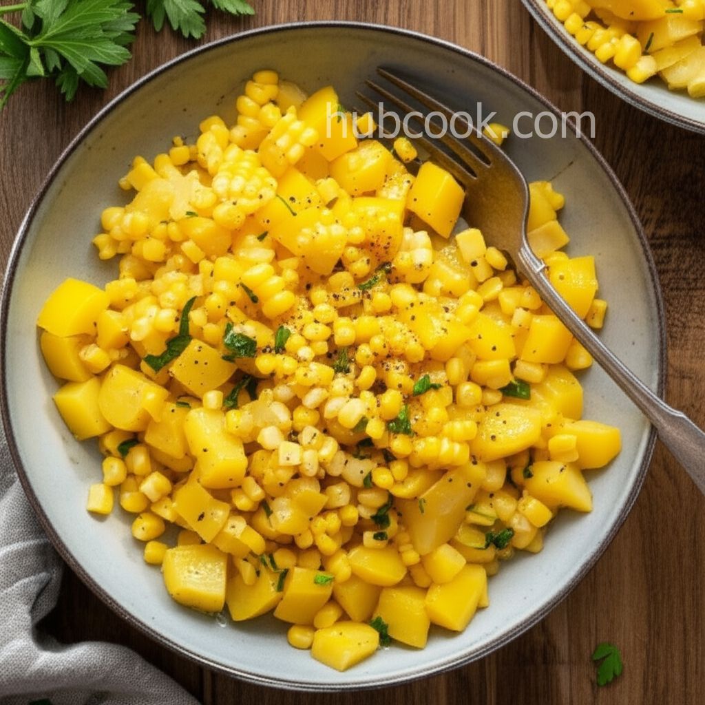 Yellow Squash and Corn Sauté